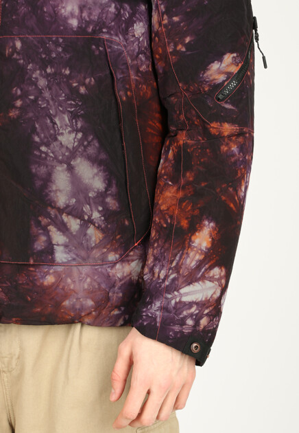Куртка с окрашиванием в технике tie-dye OUTHERE