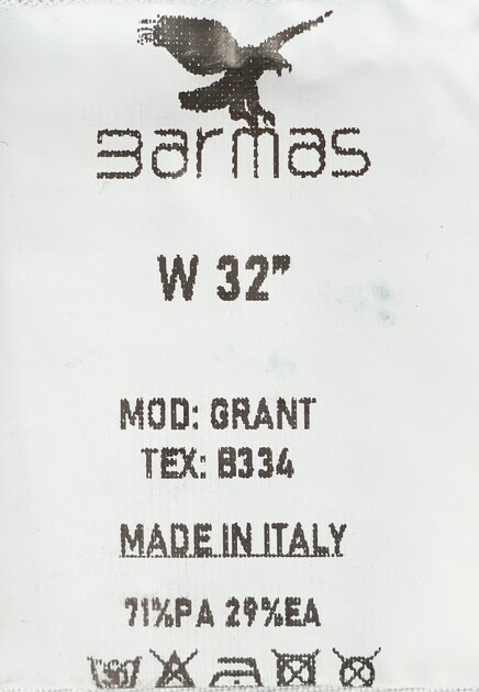 Брюки прямого кроя  BARMAS JEANS
