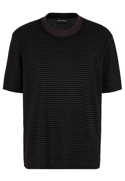Футболка с логотипом  EMPORIO ARMANI