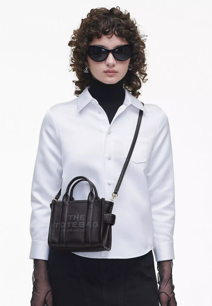Сумка-тоут The Leather Small MARC JACOBS