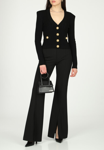 Кардиган из смесовой вискозы BALMAIN - ФРАНЦИЯ