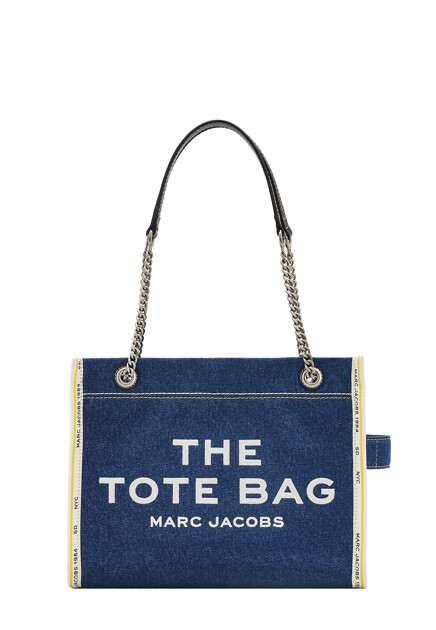 Сумка-тоут The Denim Chain Medium Tote Bag MARC JACOBS