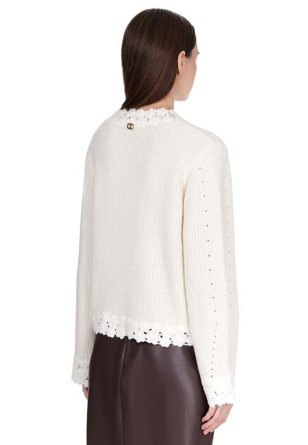 Кардиган TWINSET Milano  - Полиамид, Шерсть