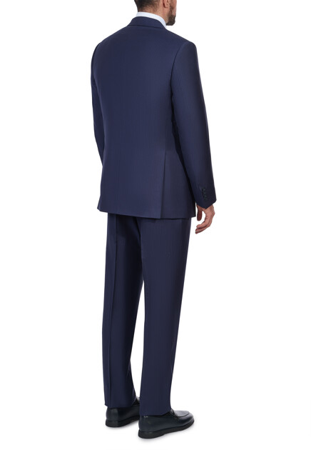 Костюм BRIONI  - Шерсть - цвет синий