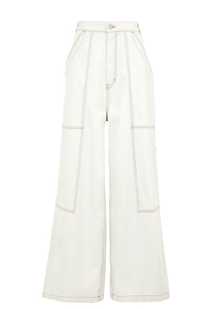 Джинсы широкого кроя MM6 Maison Margiela