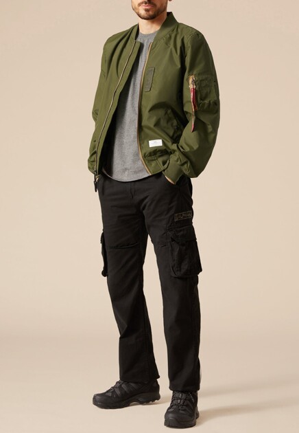 Куртка-бомбер ALPHA INDUSTRIES - США