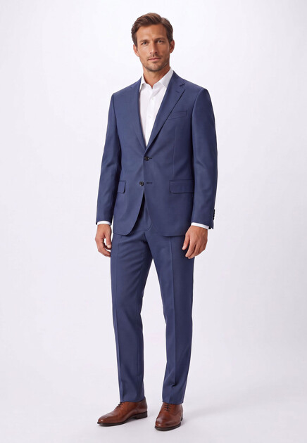 Костюм из шерсти CORNELIANI - ИТАЛИЯ