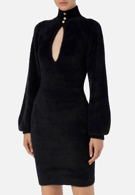 Мини-платье из трикотажа ELISABETTA FRANCHI