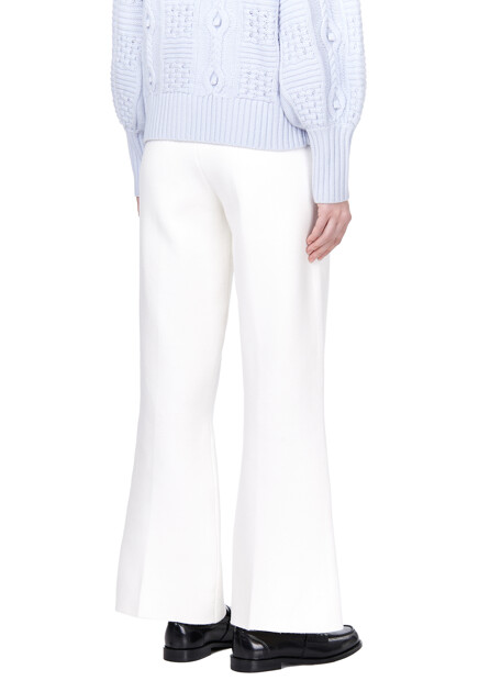 Брюки TWINSET Milano  - Вискоза, Полиамид - цвет белый