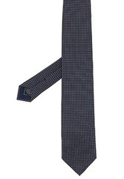 Коричневый галстук BRIONI