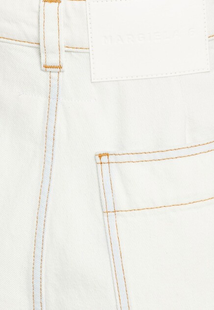 Джинсы широкого кроя MM6 Maison Margiela