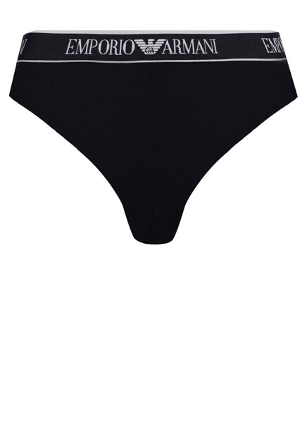 Комплект трусов EMPORIO ARMANI Underwear  - Хлопок - цвет черный
