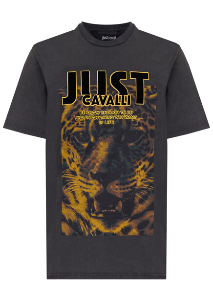 Футболка с принтом  JUST CAVALLI