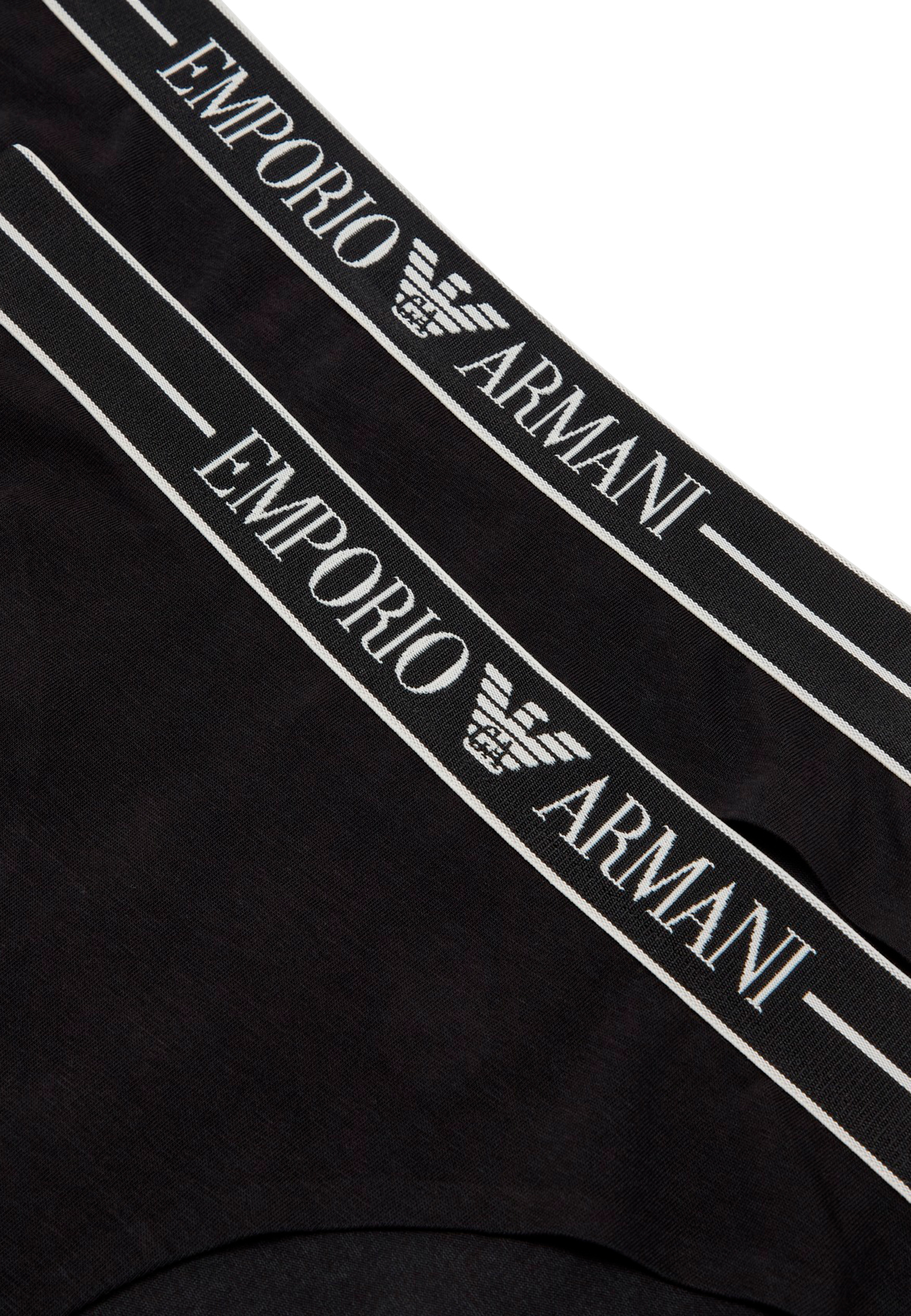 Комплект трусов EMPORIO ARMANI Underwear  - Хлопок - цвет черный