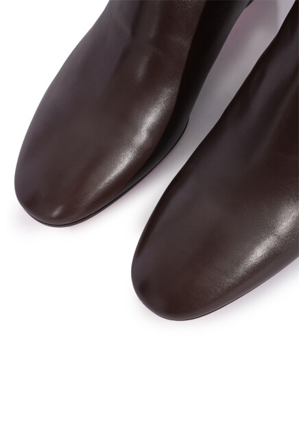 Ботильоны SANTONI  - Кожа - цвет коричневый