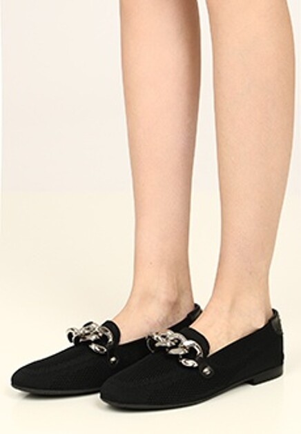 Текстильные лоферы CASADEI