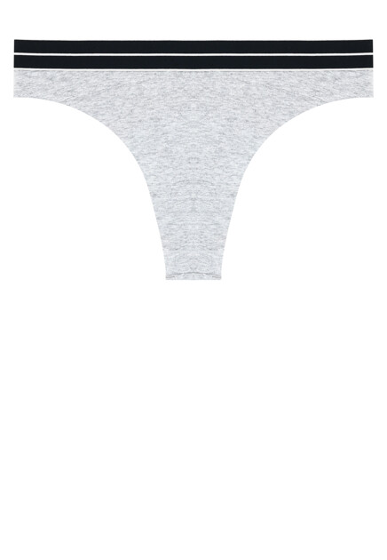 Комплект трусов EMPORIO ARMANI Underwear  - Хлопок - цвет серый