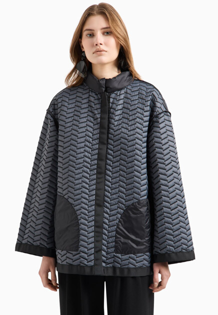 Куртка EMPORIO ARMANI  - Полиамид - цвет черный