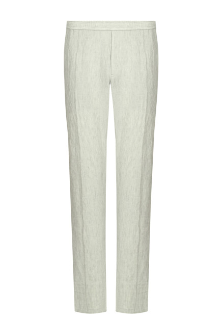 Льняные брюки EMPORIO ARMANI