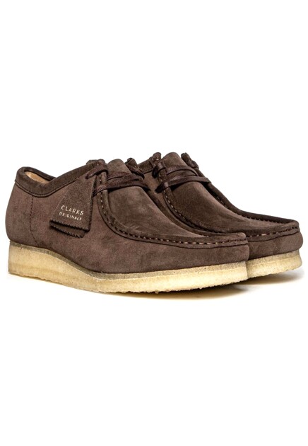 Полуботинки из замши CLARKS ORIGINALS - ВЕЛИКОБРИТАНИЯ