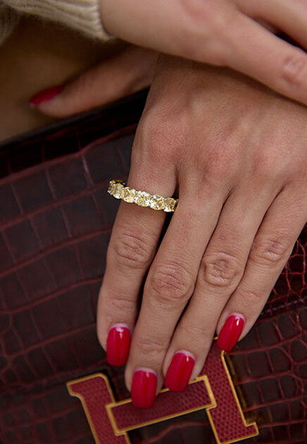 Кольцо-дорожка Diana KRISTIS JEWELLERY