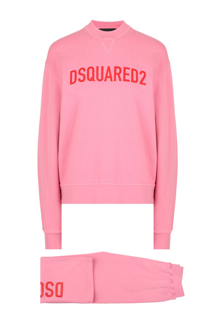 Спортивный костюм с крупным логотипом  DSQUARED2