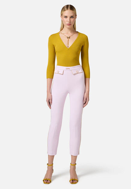 Укороченные брюки ELISABETTA FRANCHI - ИТАЛИЯ