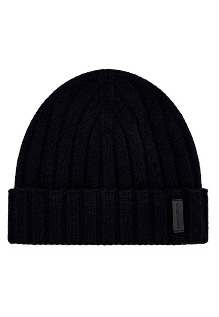 Черная шапка EMPORIO ARMANI
