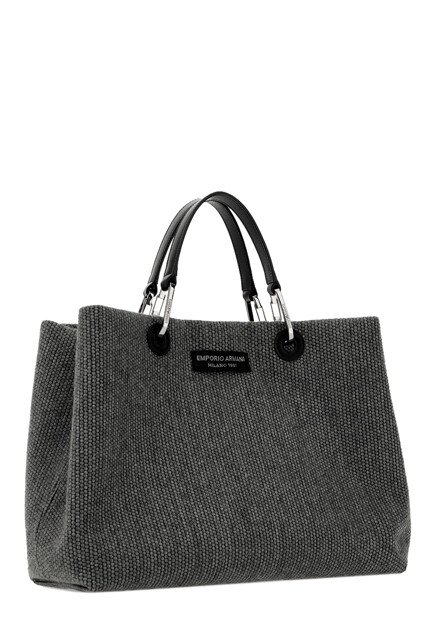 Сумка EMPORIO ARMANI  - Хлопок, Шерсть, Акрил
