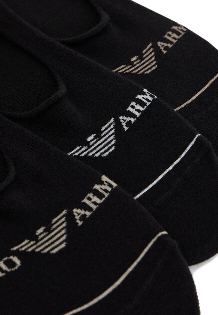 Комплект из 3 пар следков
 EMPORIO ARMANI Underwear - ИТАЛИЯ