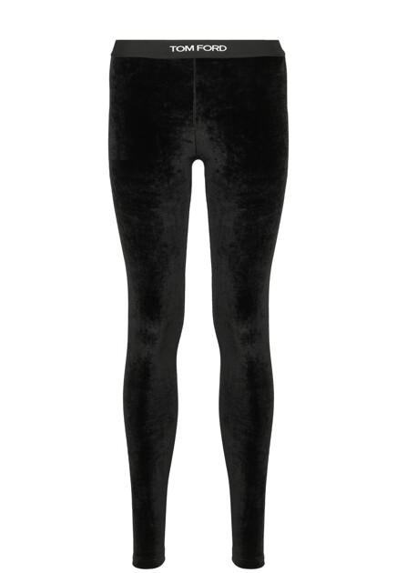 Бархатные легинсы  TOM FORD