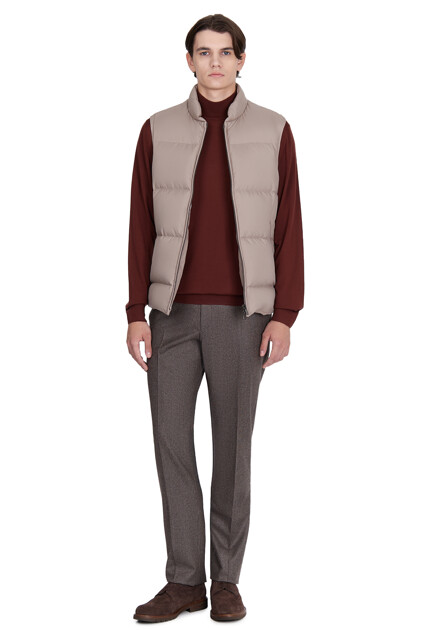Брюки прямого кроя  CORNELIANI - ИТАЛИЯ