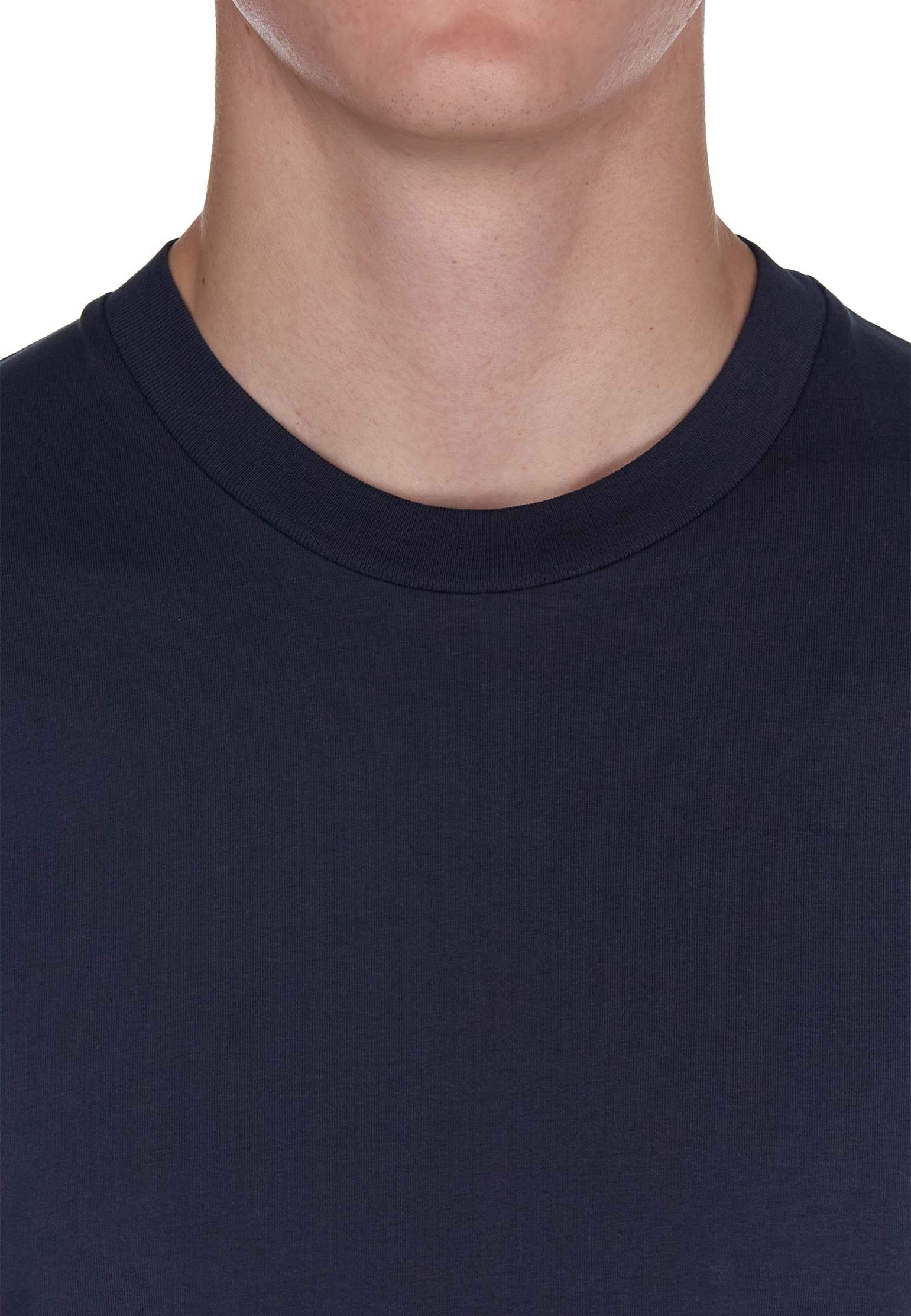 Базовый хлопковый лонгслив CORNELIANI