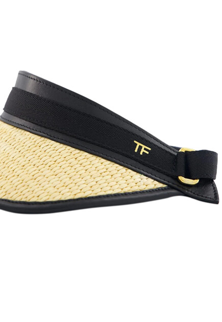 Бейсболка TOM FORD  - Хлопок, Вискоза - цвет бежевый