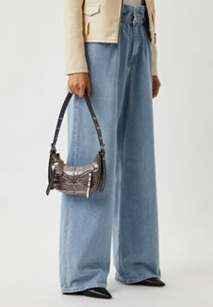 Сумка с металлическим эффектом  VERSACE JEANS COUTURE
