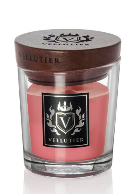 Свеча маленькая Suculent pink grapefruit 90г VELLUTIER