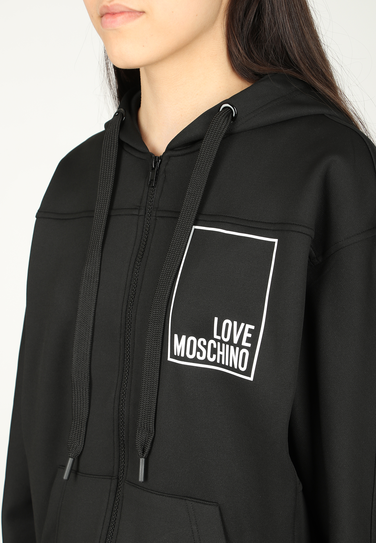 Толстовка MOSCHINO Love  - Полиэстер - цвет черный
