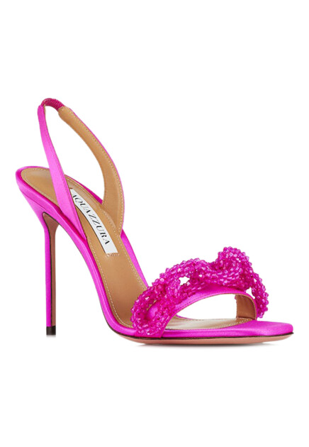 Босоножки Chain of Love 105  AQUAZZURA
