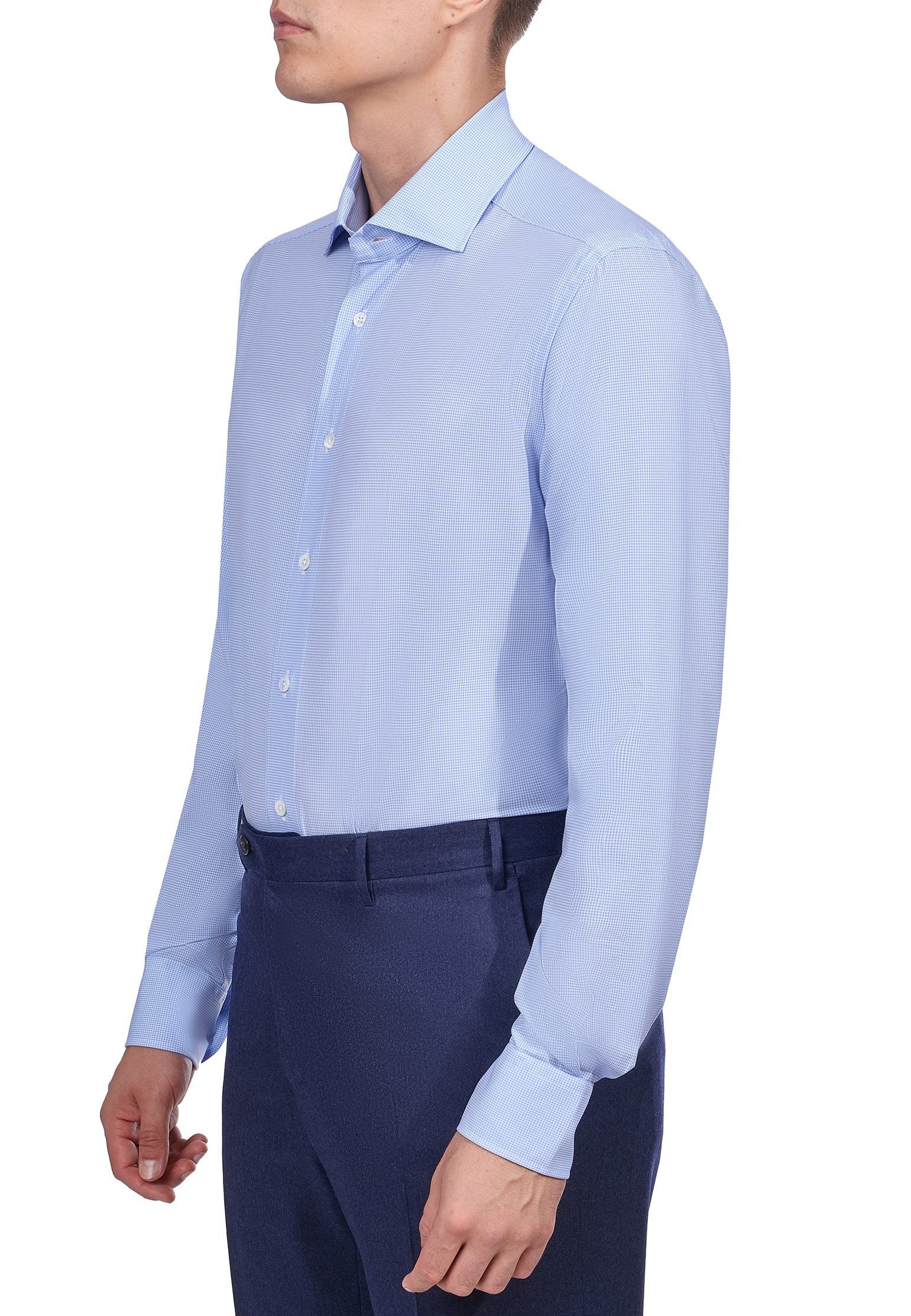 Рубашка CORNELIANI  39 размера - цвет голубой