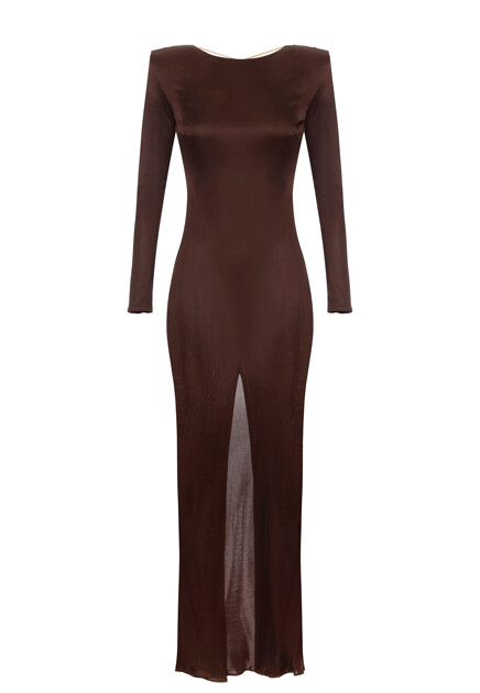 Платье с открытой спиной ELISABETTA FRANCHI