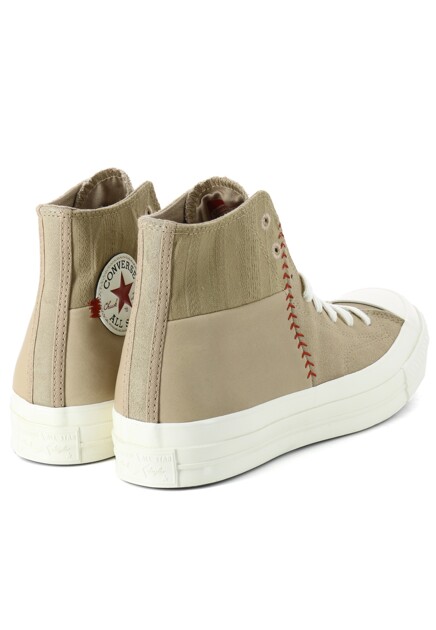 Хайтопы CONVERSE  - Текстиль - цвет зеленый