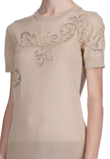 Джемпер ERMANNO SCERVINO  - Хлопок