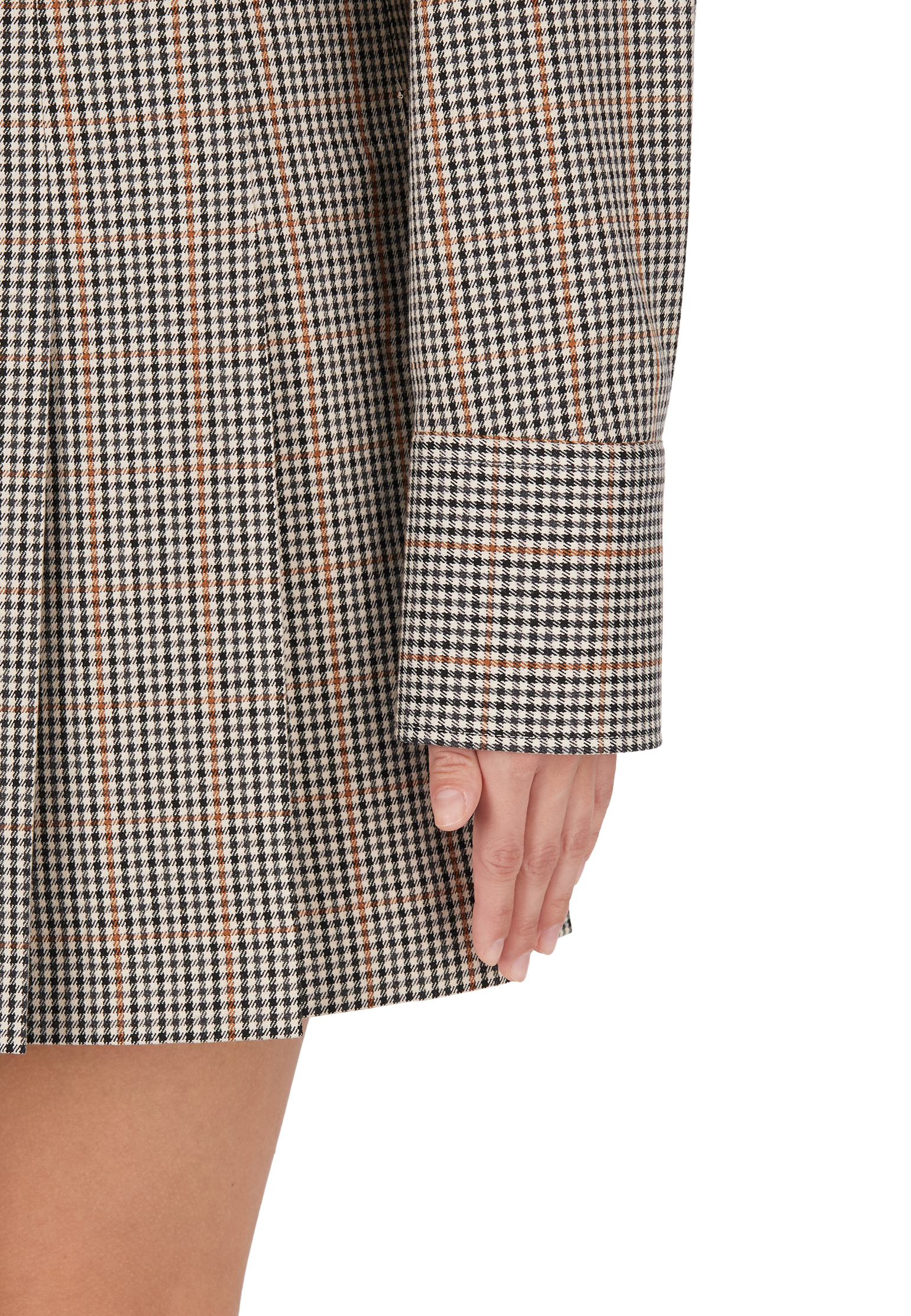 Плиссированная мини-юбка  MSGM