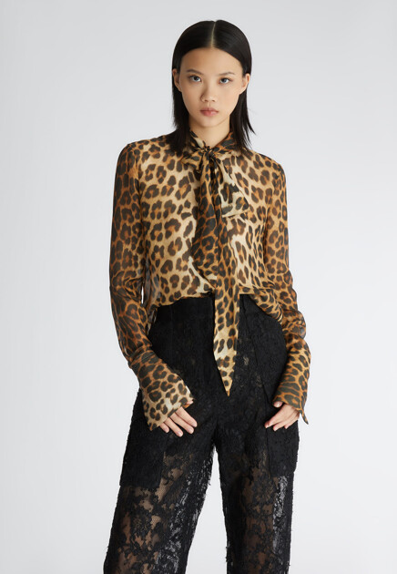 Блуза ERMANNO SCERVINO  - Шелк