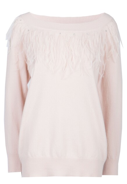 Розовый джемпер BLUMARINE