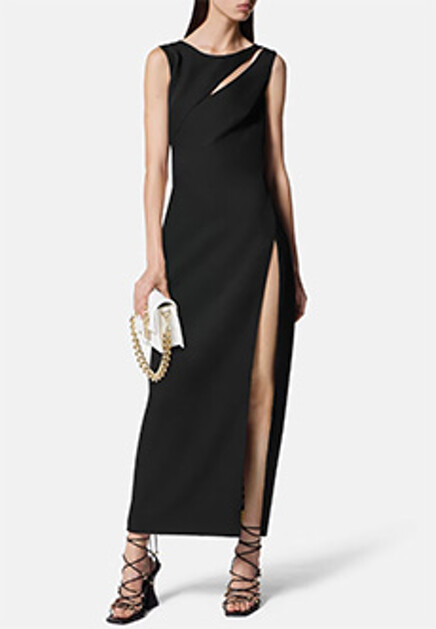 Платье с фигурными вырезами  VERSACE JEANS COUTURE