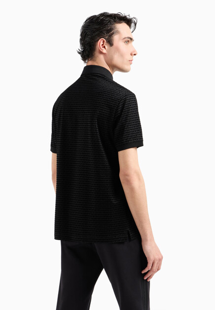Поло EMPORIO ARMANI  - Хлопок, Лиоцелл