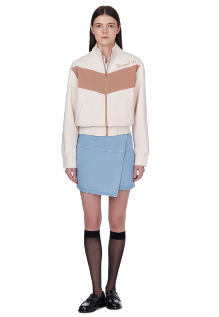 Олимпийка из смесовой вискозы TWINSET Milano - ИТАЛИЯ