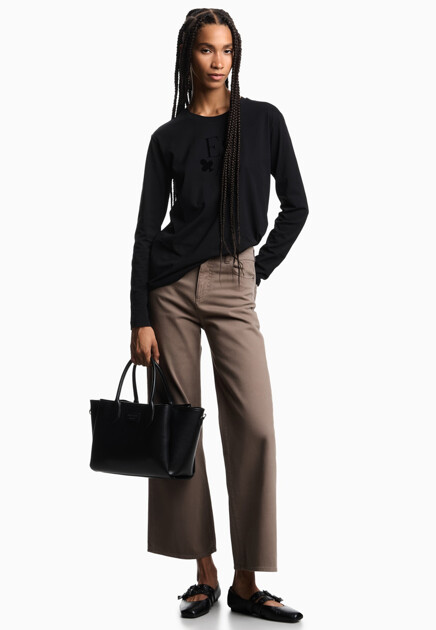 Лонгслив с логотипом EMPORIO ARMANI - ИТАЛИЯ