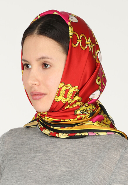 Платок VERSACE JEANS COUTURE  - Шелк